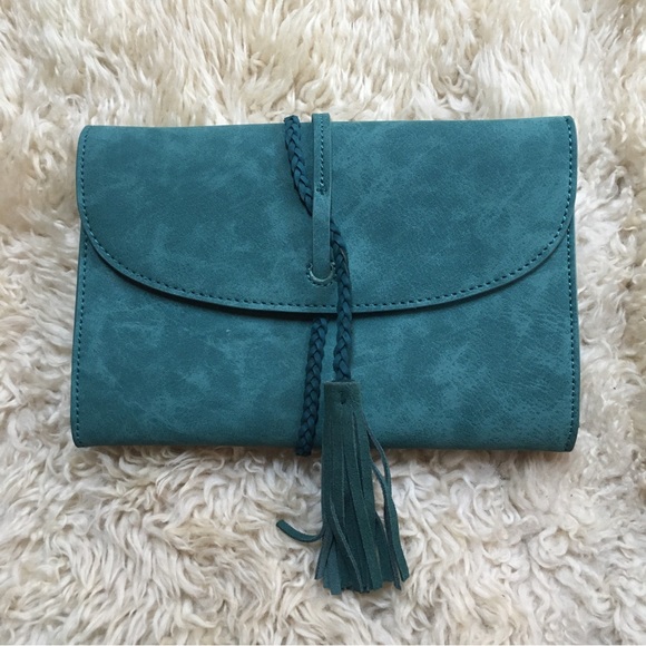 Anthropologie Handbags - Brand New Anthropologie Leather Clutch